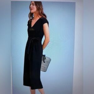 Anthropologie Ett:twa Sedona Jumpsuit Black size S